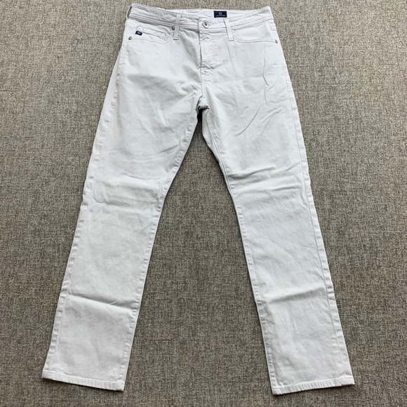 AG Adriano Goldschmied The Everest Slim Straight Jeans Mens 32x32 (30x29) Gray - Picture 1 of 9